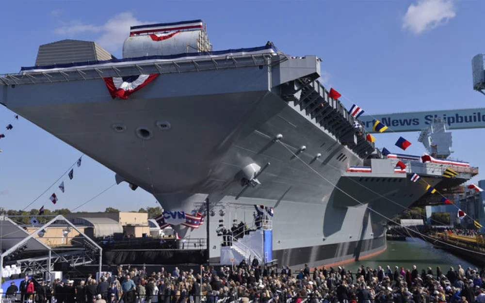 Авианосец США Gerald R. Ford вошел в воды Карибского моря