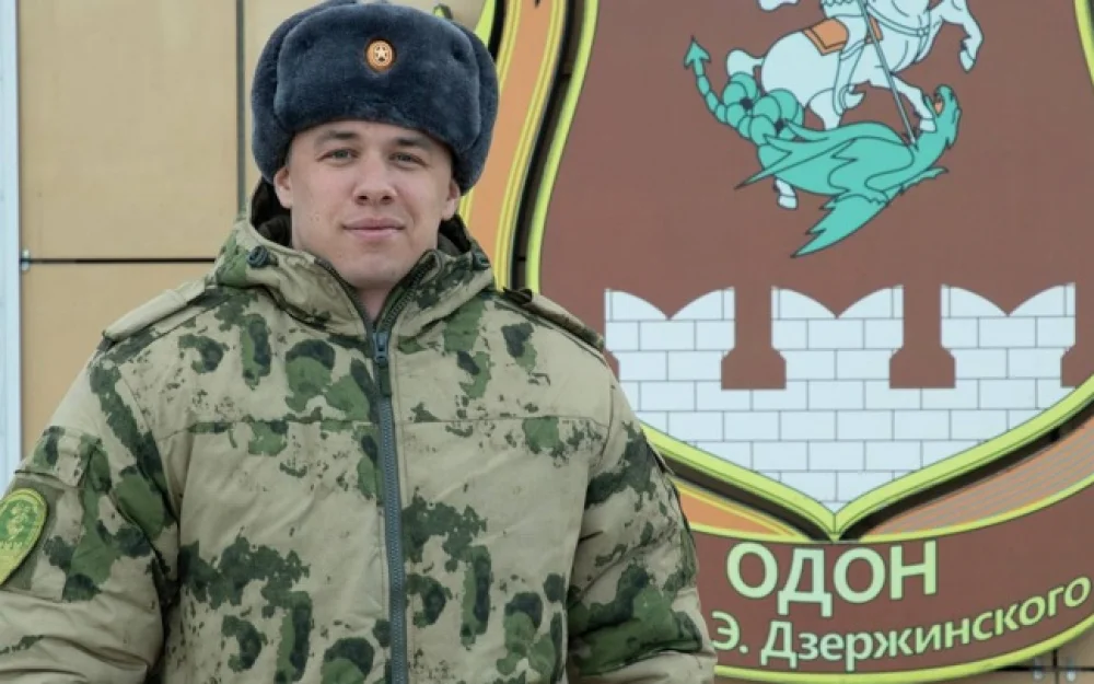 Рэпер Macan прибыл в дивизию Росгвардии для прохождения военной службы