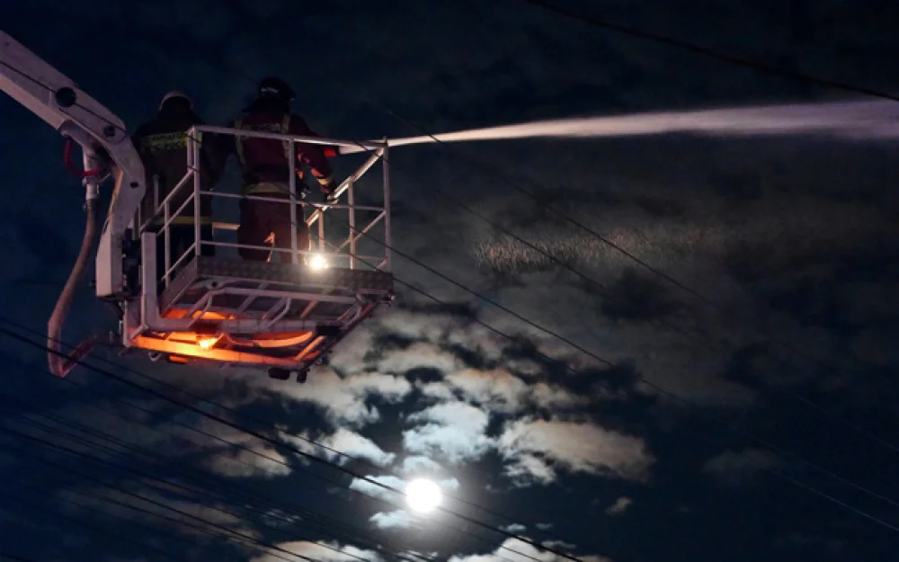 Пожар в многоэтажке в центре Москвы ликвидирован