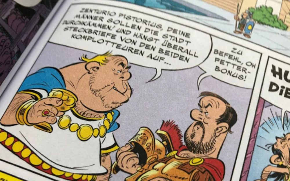 Bild: глава МО ФРГ Писториус стал персонажем нового комикса про Астерикса