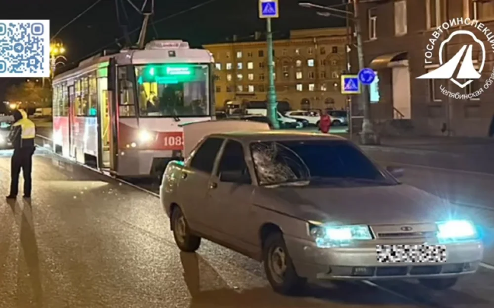 В Магнитогорске водитель легковушки насмерть сбил женщину на зебре