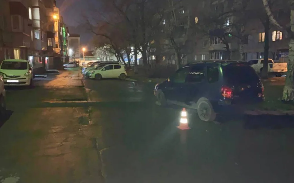 Девушка пострадала в результате ДТП в Южно-Сахалинске