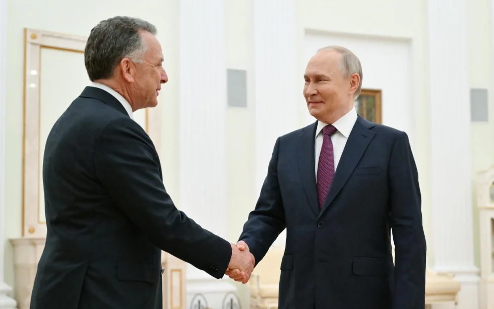 Песков назвал время встречи Путина и Уиткоффа