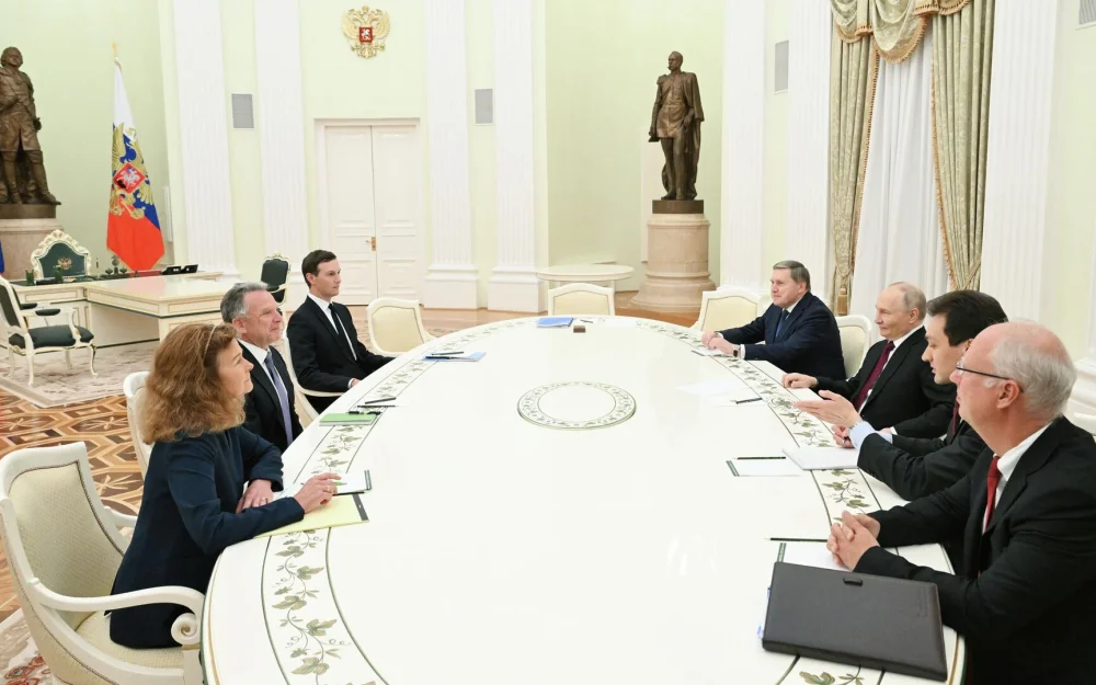 На встрече в Кремле обсуждали суть плана США по Украине, заявил Ушаков