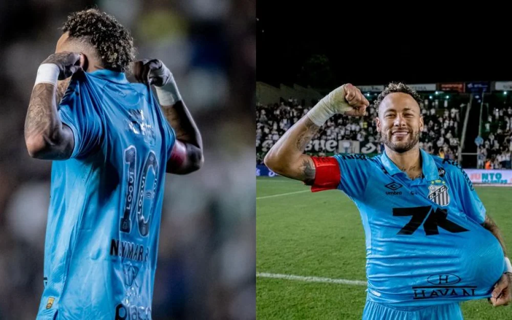 Хет-трик Неймара помогает «Сантосу» вылезти из зоны вылета