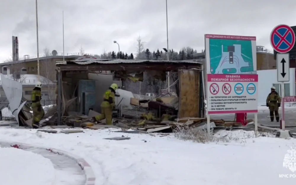 Один человек пострадал при взрыве на АГЗС в Ханты-Мансийске